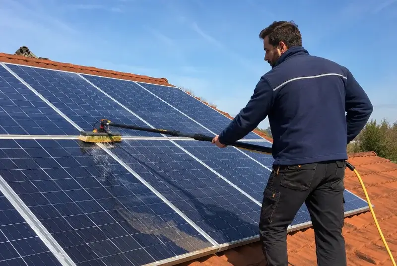 Nettoyage et entretien de panneaux solaires à Trévillach