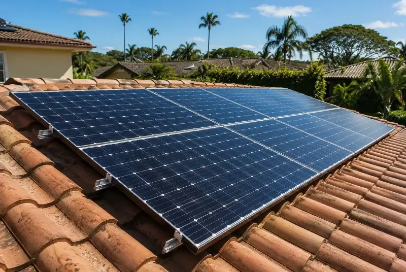 Installation de panneaux solaires à Trévillach